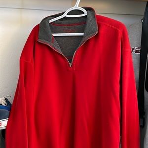 Tommy Bahama Reversible Collared Quarter Zip-up